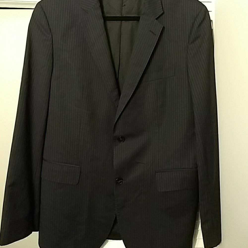 Huge Boss Wool Suit Jacket and Trim fit vest